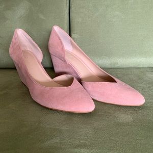 1.STATE pink wedge heels